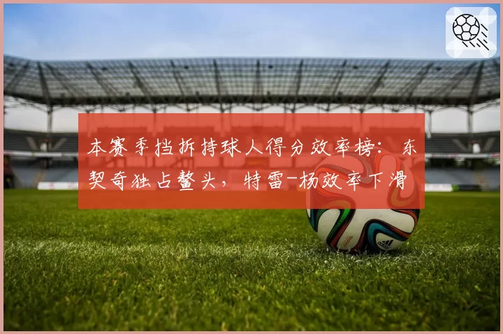 本赛季挡拆持球人得分效率榜：东契奇独占鳌头，特雷-杨效率下滑